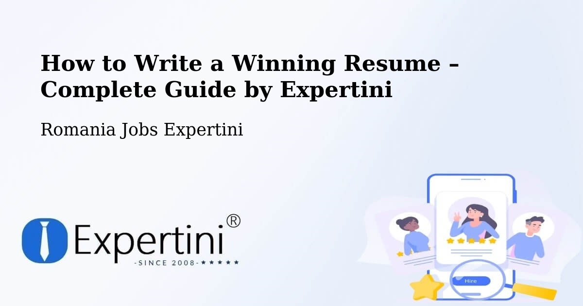 Resume Writing Guide for Job Seekers – Abram - Abram, Romania Jobs Expertini
